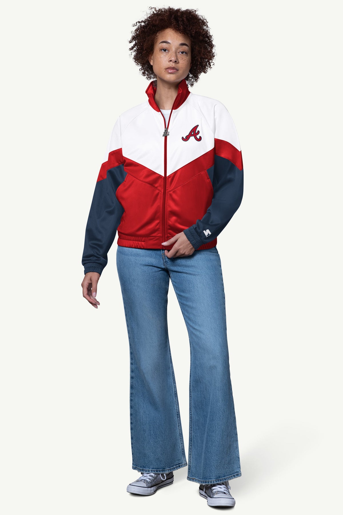 Starter Everyday | WOMENS ATLANTA BRAVES TEAMWORK TRACK JACKET