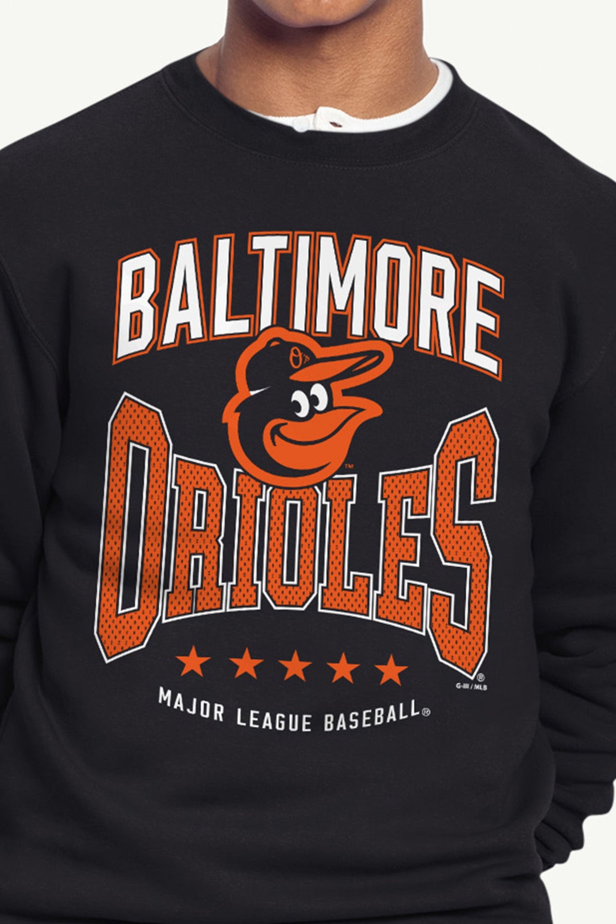 Starter Latest | MENS BALTIMORE ORIOLES CENTER SQUEEZE SWEATSHIRT