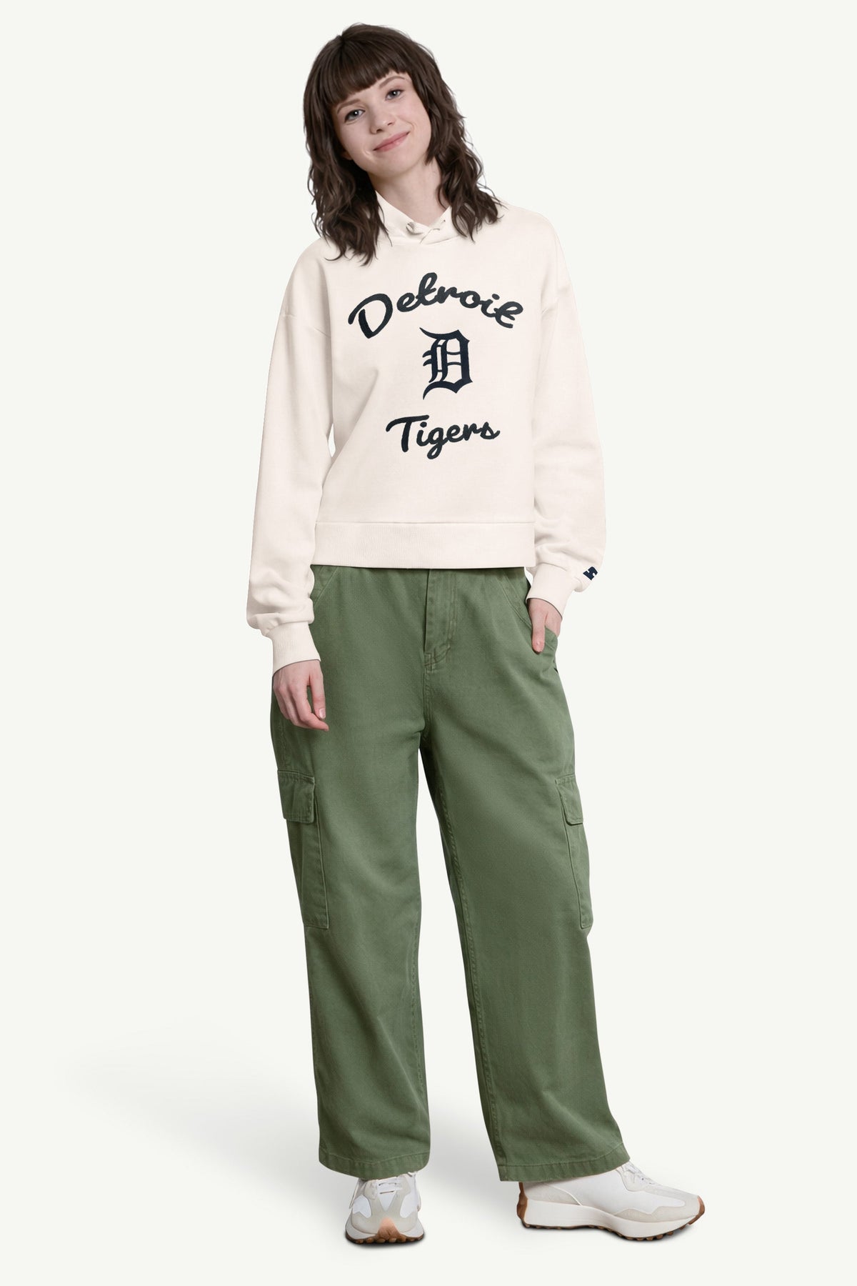 Starter Featured | WOMENS DETROIT TIGERS BASELINE HOODIE