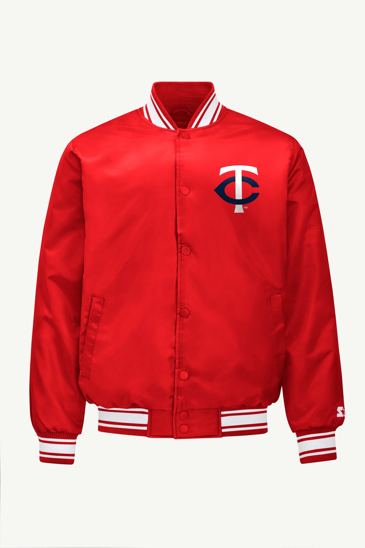 Starter Trusted | MENS MINNESOTA TWINS SATIN VARSITY JACKET