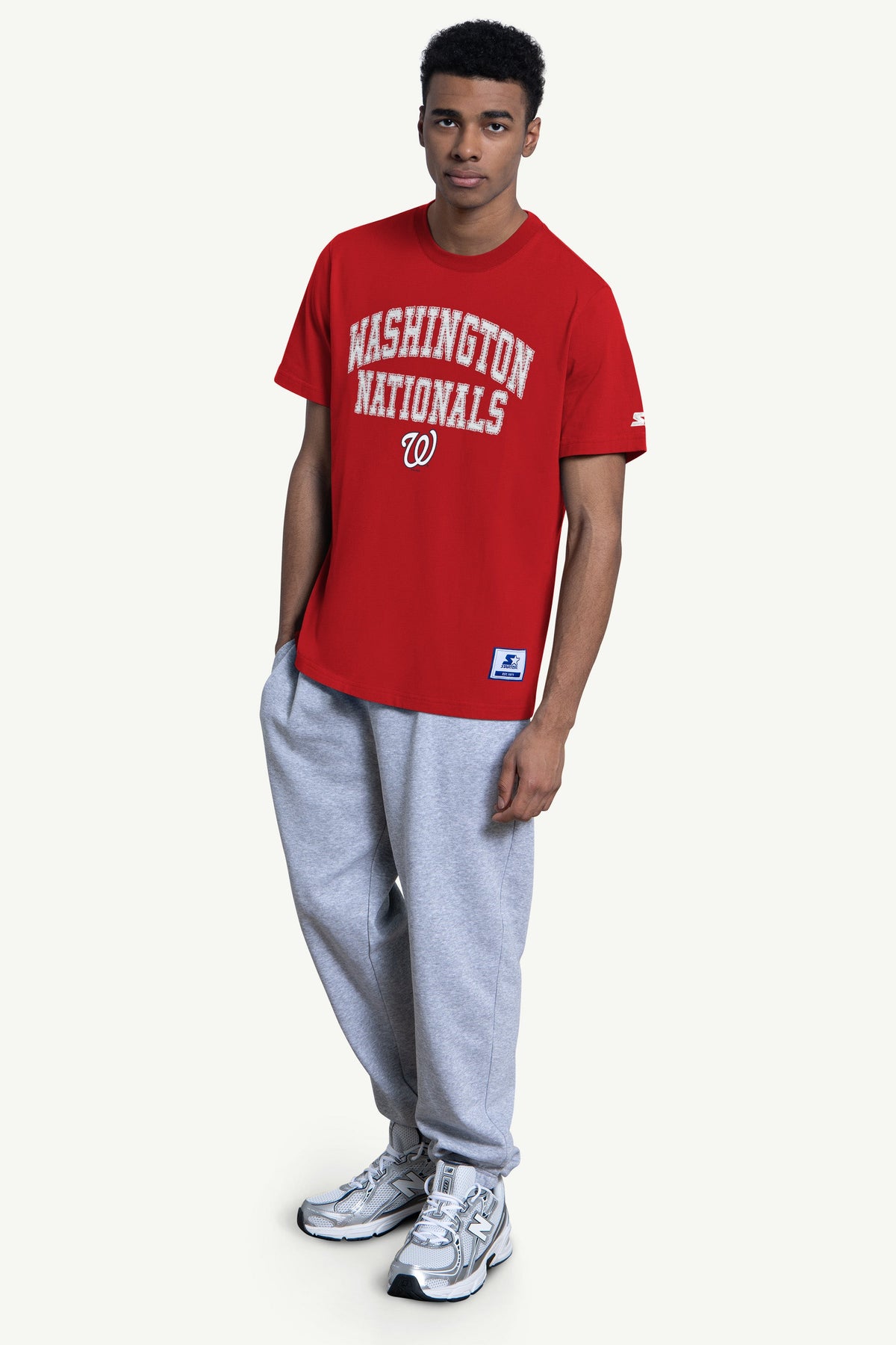 Starter Classic | MENS WASHINGTON NATIONALS CORNERBACK SHORT SLEEVE T SHIRT