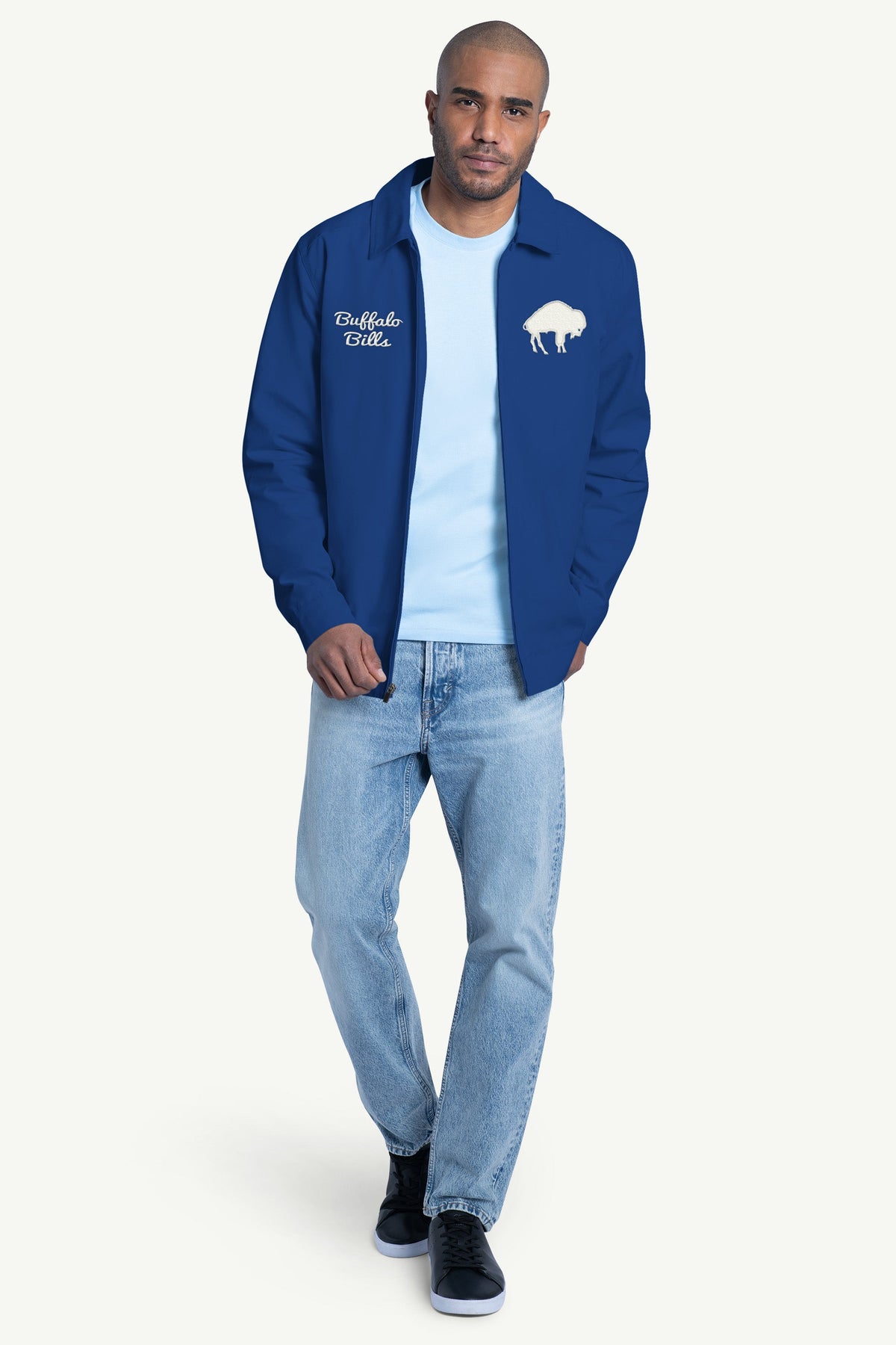 Starter Sale | MENS BUFFALO BILLS FRANCHISE FULL ZIP JACKET