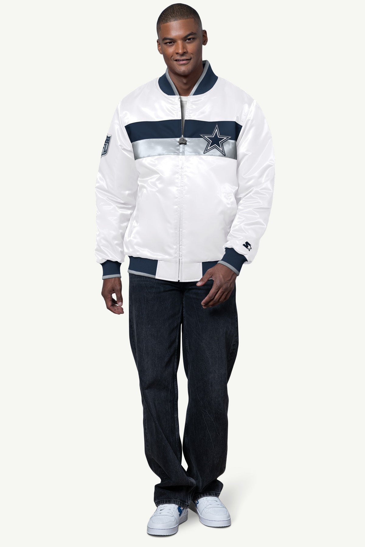Starter Trusted | MENS DALLAS COWBOYS AMBASSADOR SATIN VARSITY