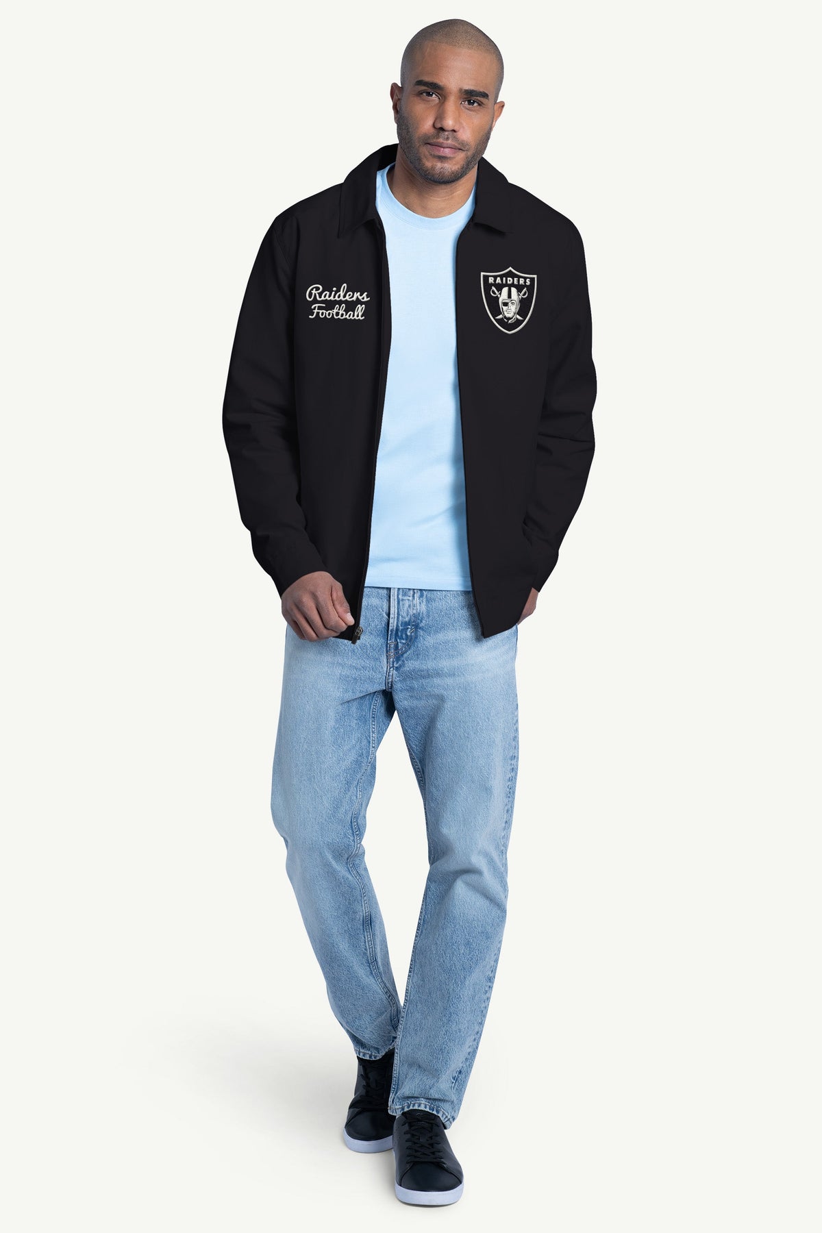 Starter Smart Buy | MENS LAS VEGAS RAIDERS FRANCHISE FULL ZIP JACKET