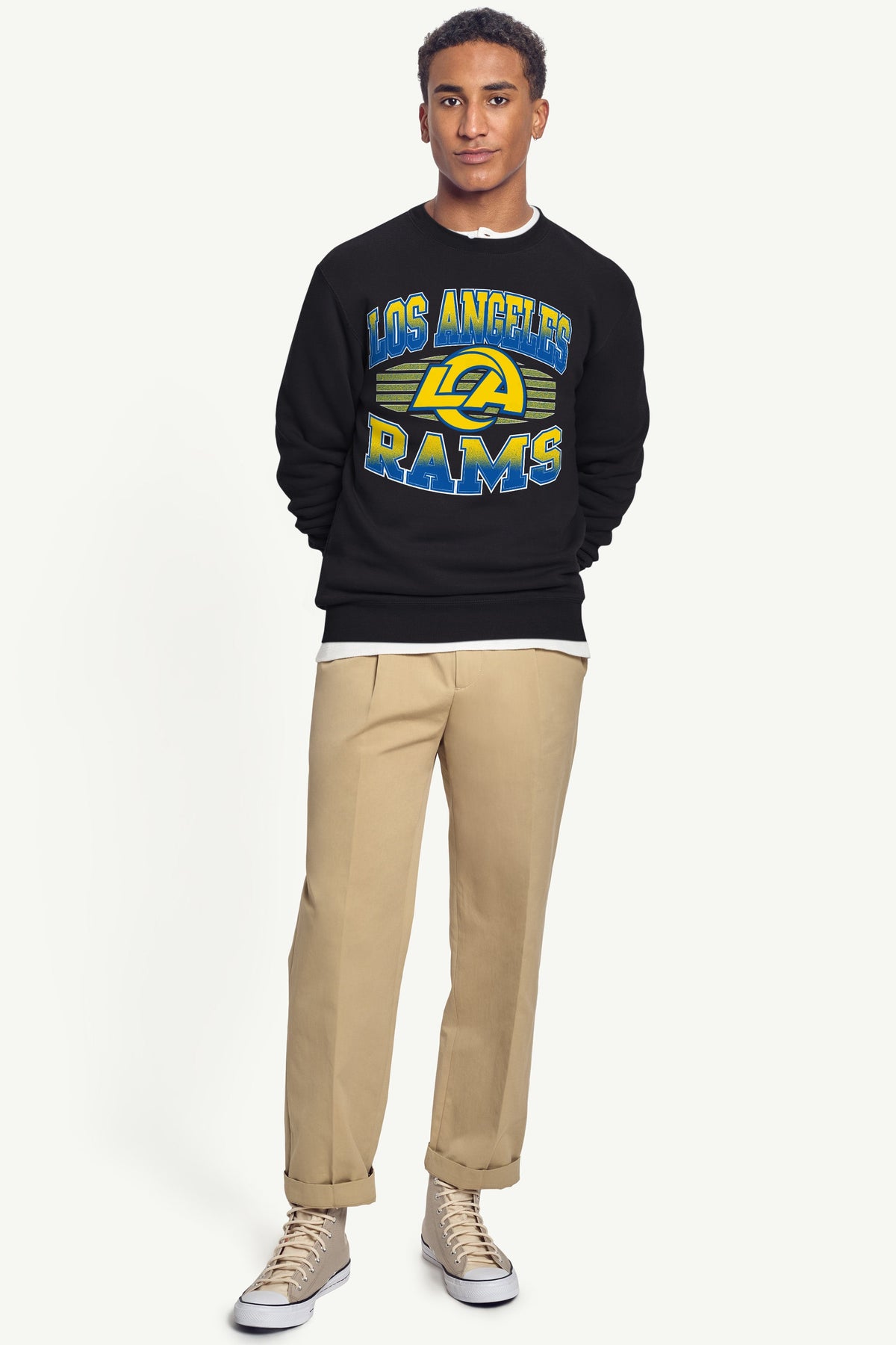Starter Everyday | MENS LOS ANGELES RAMS TEAM GRIT SWEATSHIRT