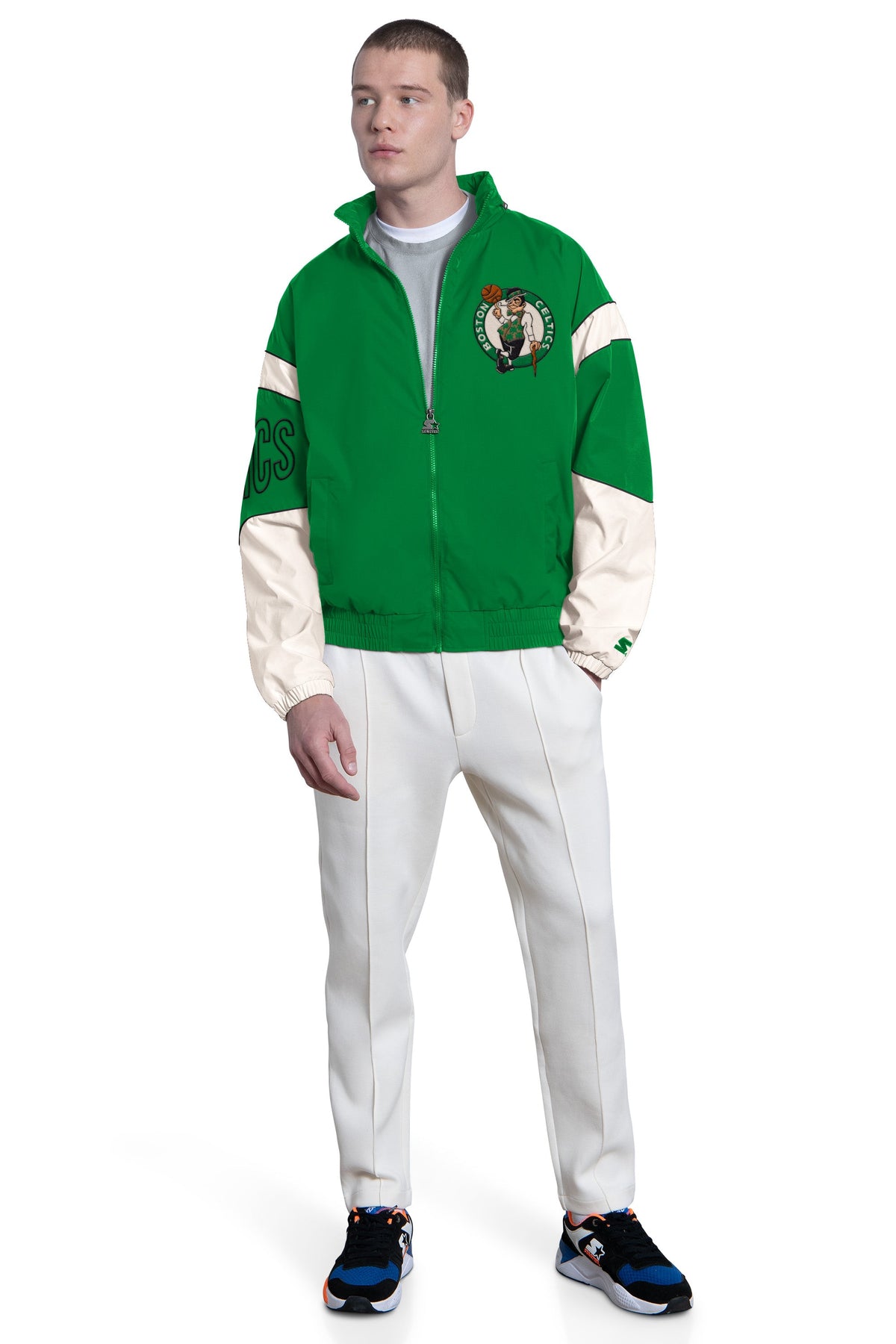 Starter Top Pick | MENS BOSTON CELTICS THE GUST FULL ZIP JACKET