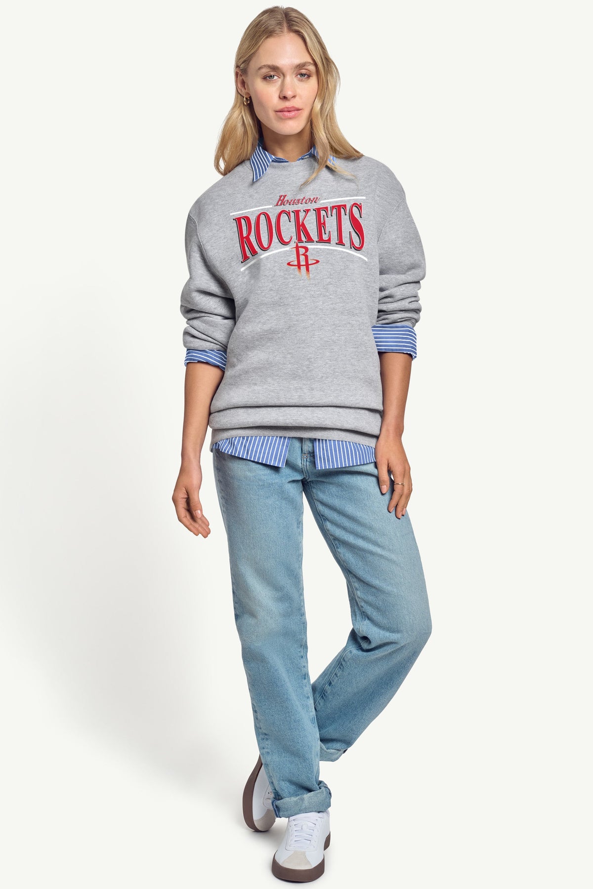 Starter Featured | WOMENS HOUSTON ROCKETS ARCH SWEATSHIRT