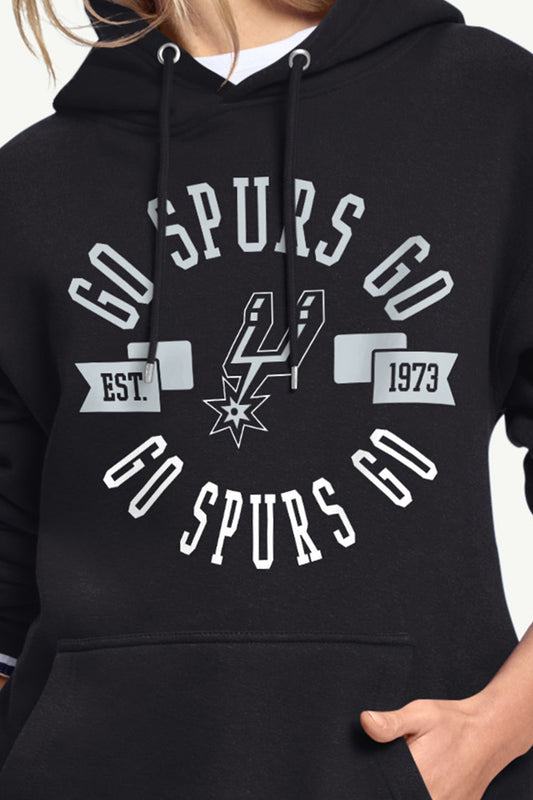 Starter Recommended | WOMENS SAN ANTONIO SPURS GO SPURS GO HOODIE