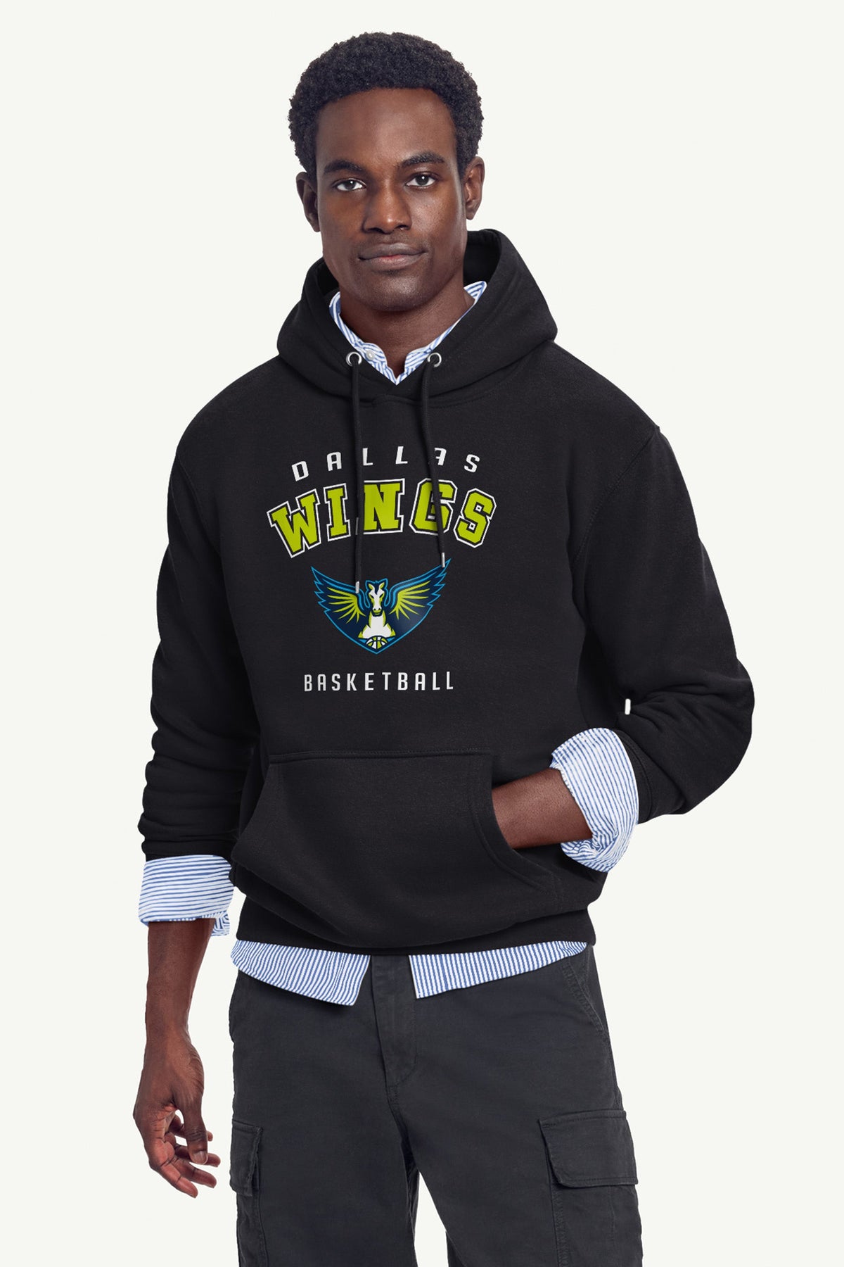Starter Recommended | MENS DALLAS WINGS LOGO HOODIE