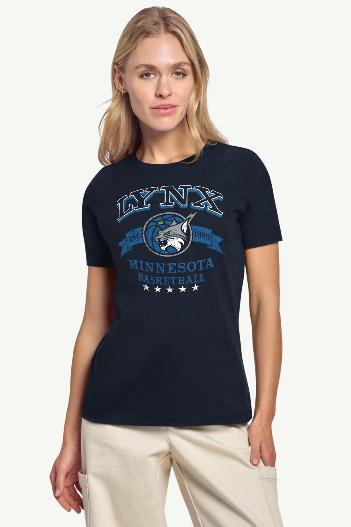 Starter Essential | WOMENS WNBA MINNESOTA LYNX BLEACHERS & BANNER T SHIRT