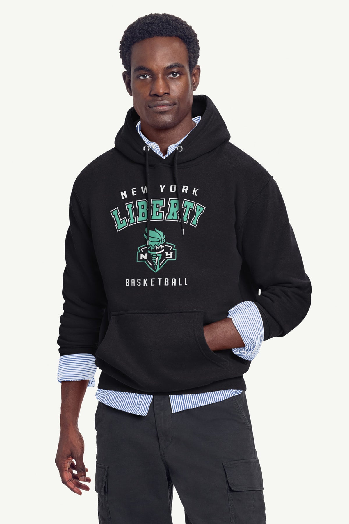 Starter Essential | MENS NEW YORK LIBERTY LOGO HOODIE