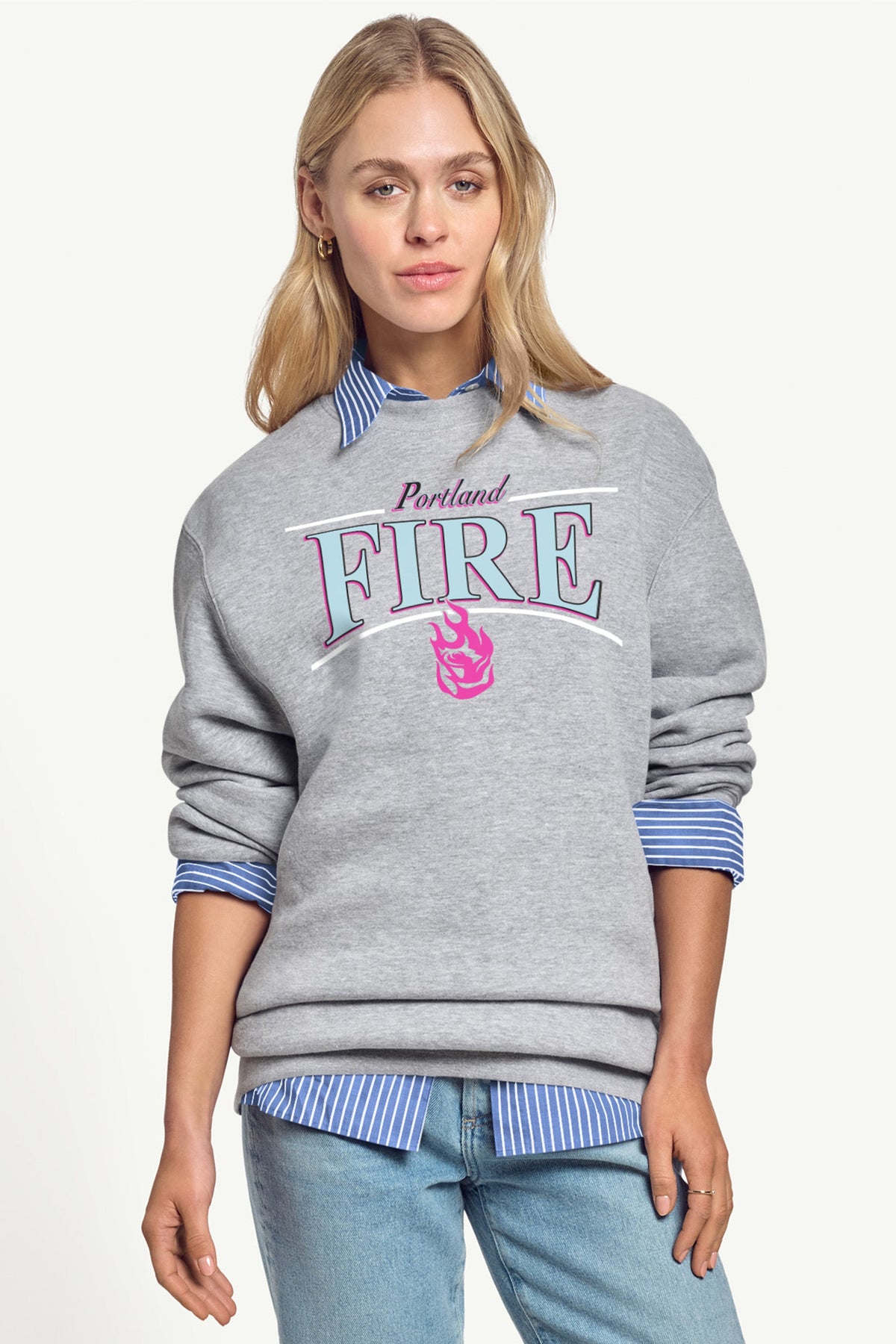 Starter Smart Buy | WOMENS WNBA PORTLAND FIRE ARCH SWEATSHIRT