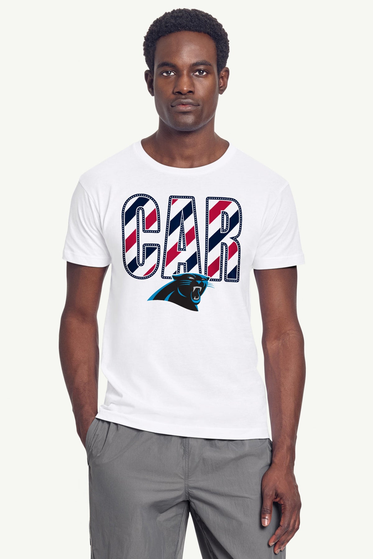 Starter Latest | MENS CAROLINA PANTHERS STARS AND STRIPES T SHIRT
