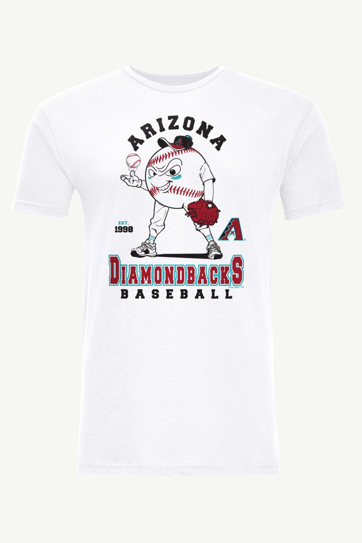 Starter Essential | MENS ARIZONA DIAMONDBACKS BASEBALL CHARACTER SHORT SLEEVE T SHIRT