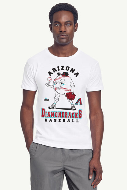 Starter Essential | MENS ARIZONA DIAMONDBACKS BASEBALL CHARACTER SHORT SLEEVE T SHIRT