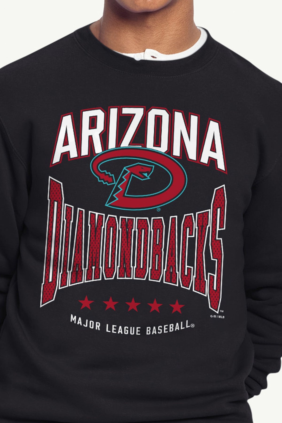 Starter Discount | MENS ARIZONA DIAMONDBACKS CENTER SQUEEZE SWEATSHIRT