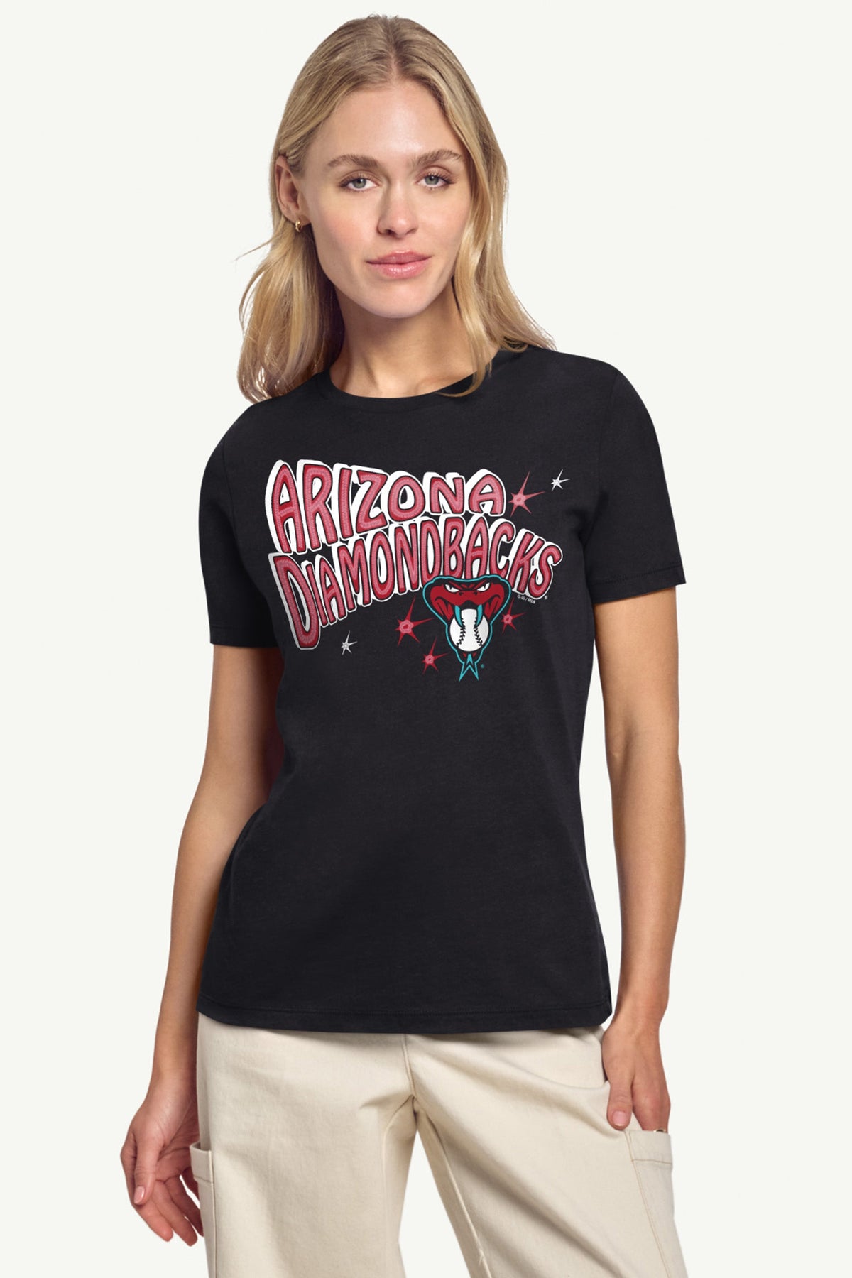 Starter Discount | WOMENS ARIZONA DIAMONDBACKS FIREWORKS T SHIRT