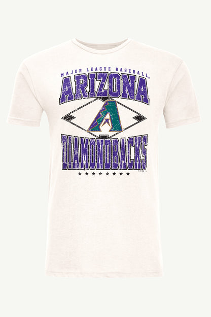 Starter Everyday | MENS ARIZONA DIAMONDBACKS DISTRESSED COOPERSTOWN DIAMOND SHORT SLEEVE T SHIRT