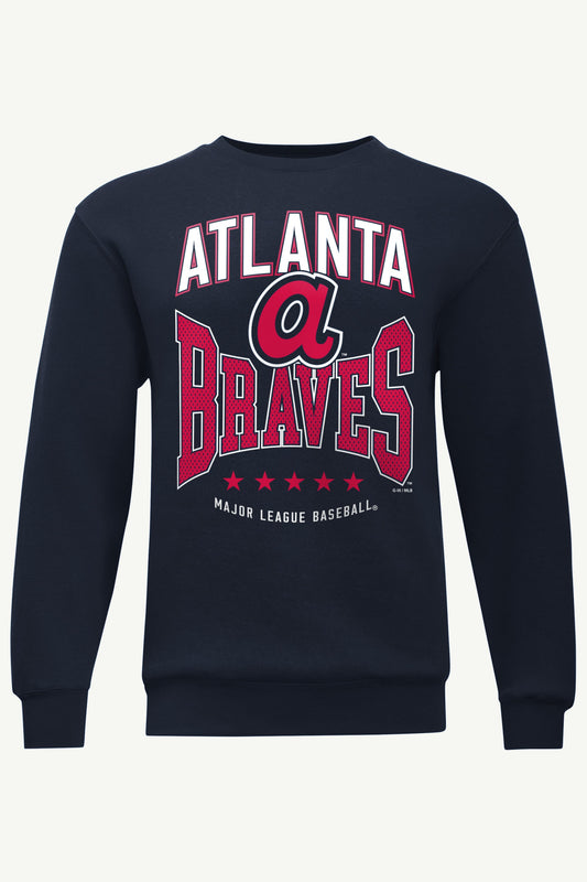 Starter Popular | MENS ATLANTA BRAVES CENTER SQUEEZE SWEATSHIRT