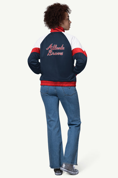 Starter Everyday | WOMENS ATLANTA BRAVES TEAMWORK TRACK JACKET