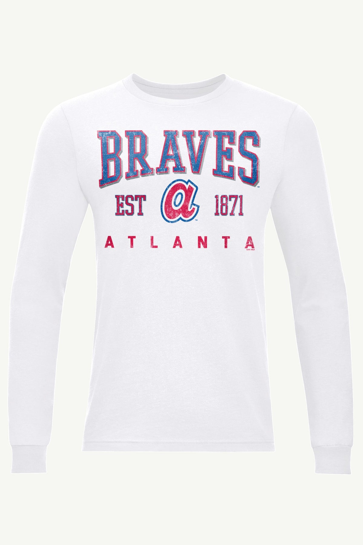 Starter Customer Favorite | MENS ATLANTA BRAVES RETRO LONG SLEEVE T SHIRT