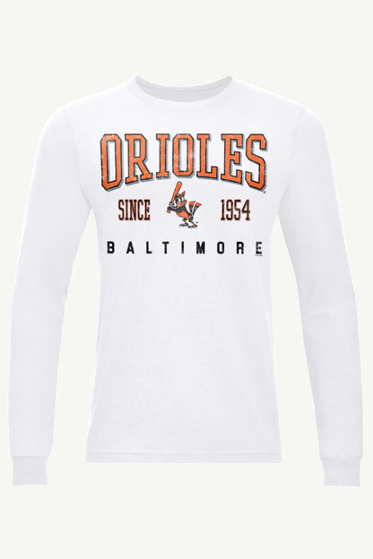 Starter Classic | MENS BALTIMORE ORIOLES RETRO LONG SLEEVE T SHIRT