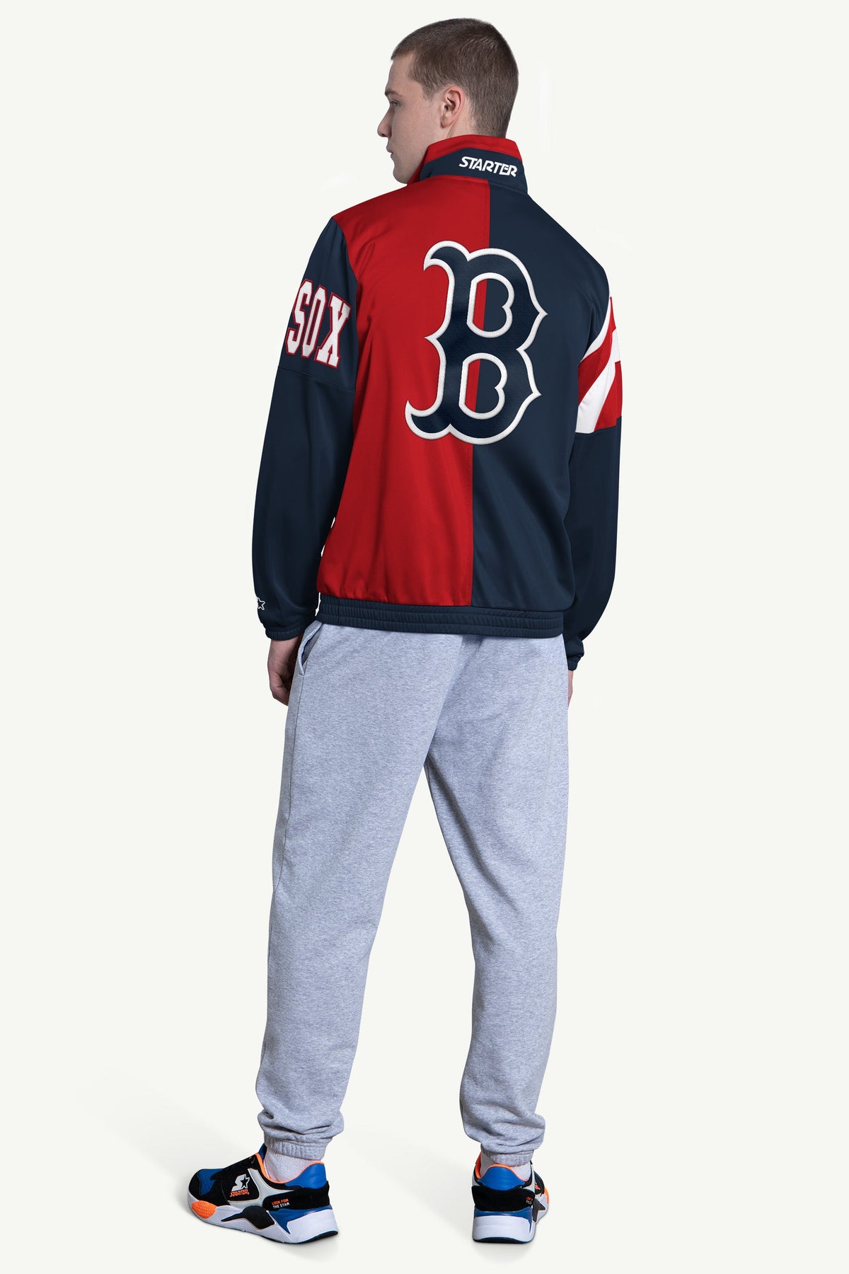 Starter Top Pick | MENS BOSTON RED SOX HERITAGE TRACK JACKET