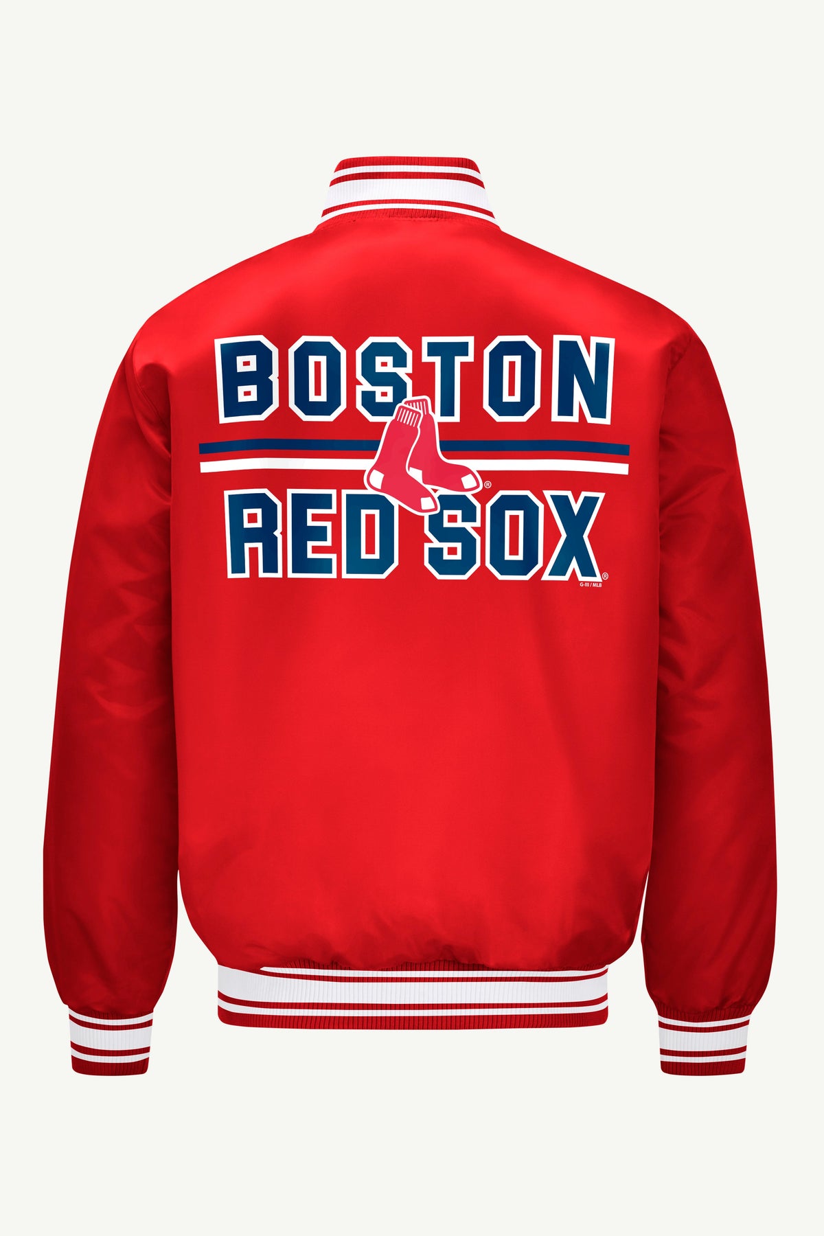 Starter Recommended | MENS BOSTON RED SOX SATIN VARSITY JACKET