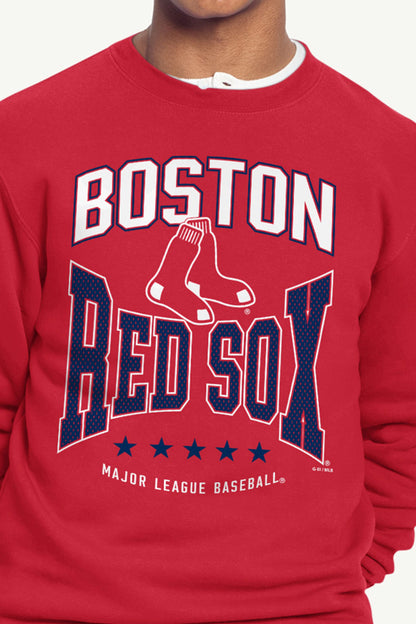 Starter Popular | MENS BOSTON RED SOX CENTER SQUEEZE SWEATSHIRT