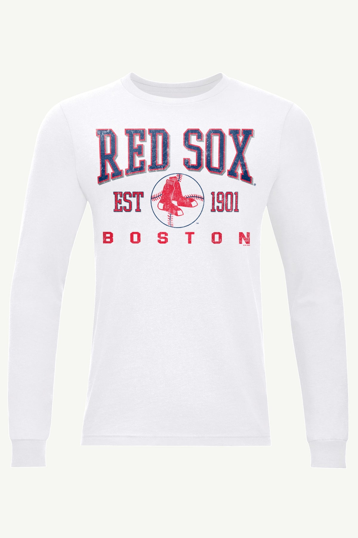 Starter Great Value | MENS BOSTON RED SOX RETRO LONG SLEEVE T SHIRT