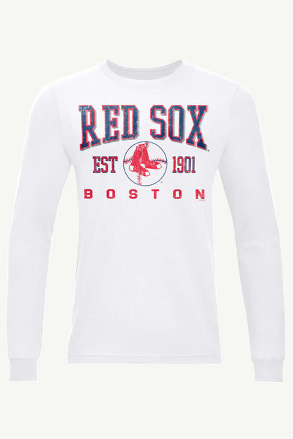 Starter Great Value | MENS BOSTON RED SOX RETRO LONG SLEEVE T SHIRT