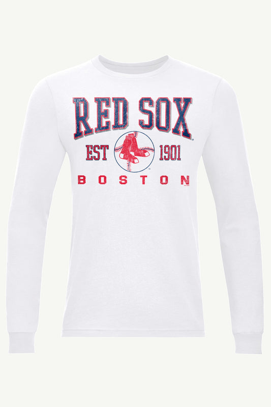 Starter Great Value | MENS BOSTON RED SOX RETRO LONG SLEEVE T SHIRT