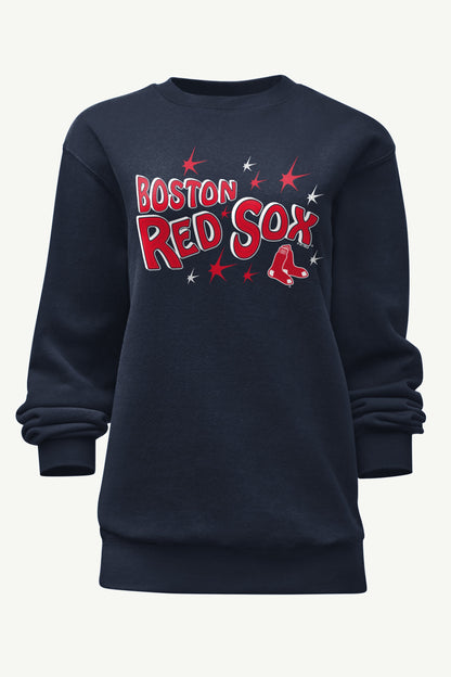 Starter Top Pick | WOMENS BOSTON RED SOX FIREWORKS SWEATSHIRT
