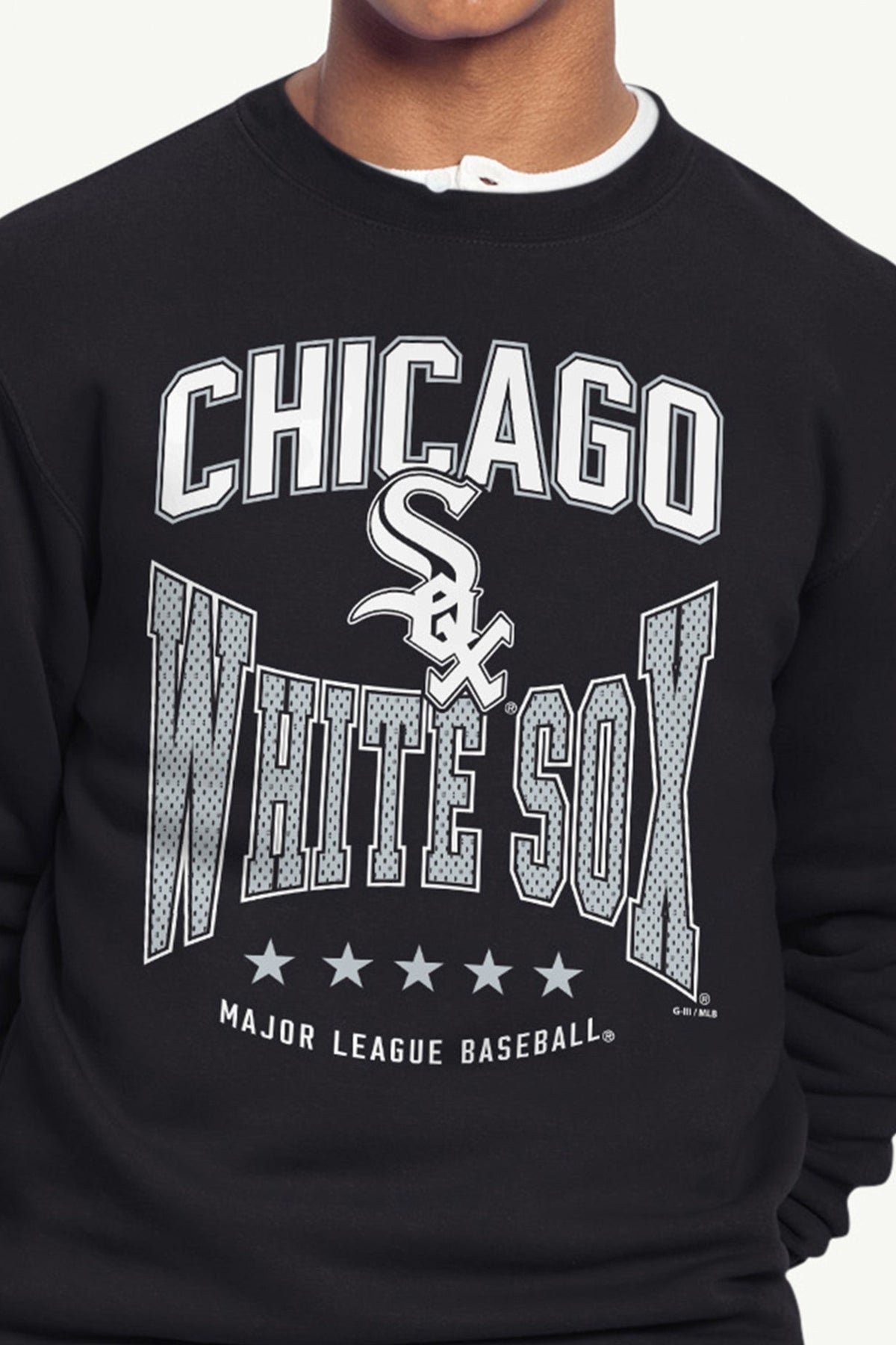 Starter Signature | MENS CHICAGO WHITE SOX CENTER SQUEEZE SWEATSHIRT