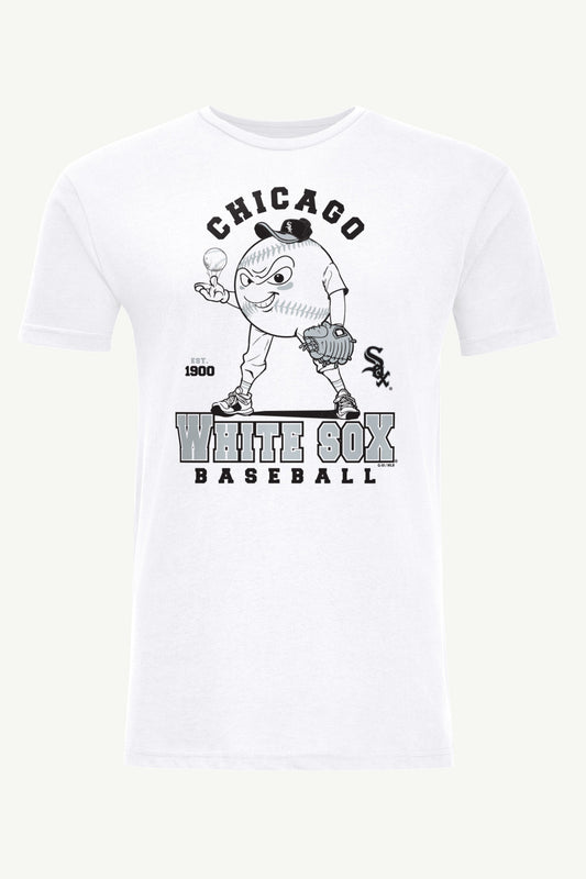 Starter Signature | MENS CHICAGO WHITE SOX  BASEBALL CHARACTER SHORT SLEEVE T SHIRT