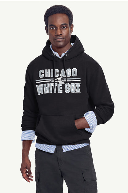 Starter Smart Buy | MENS CHICAGO WHITE SOX MESH LOOK HOODIE
