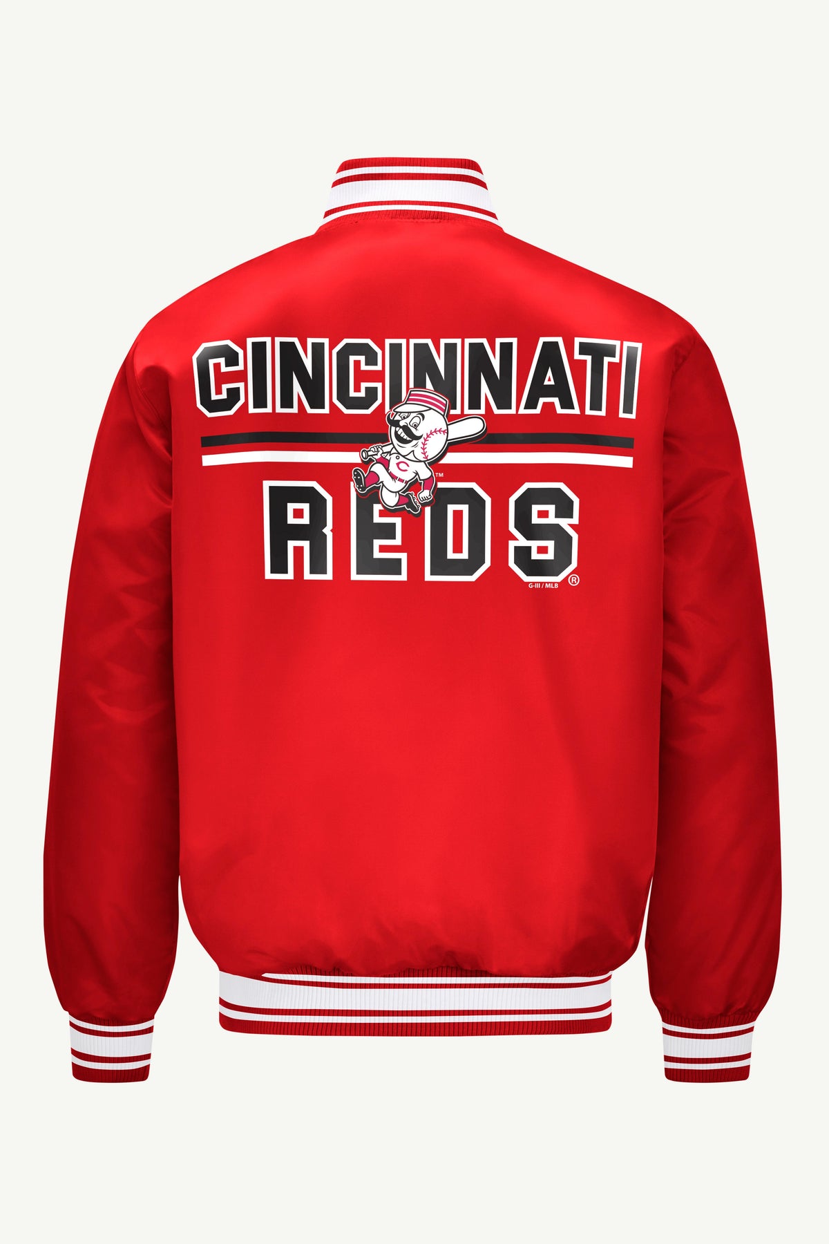 Starter Value | MENS CINCINNATI REDS SATIN VARSITY JACKET