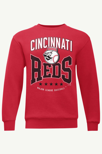 Starter Classic | MENS CINCINNATI REDS CENTER SQUEEZE SWEATSHIRT
