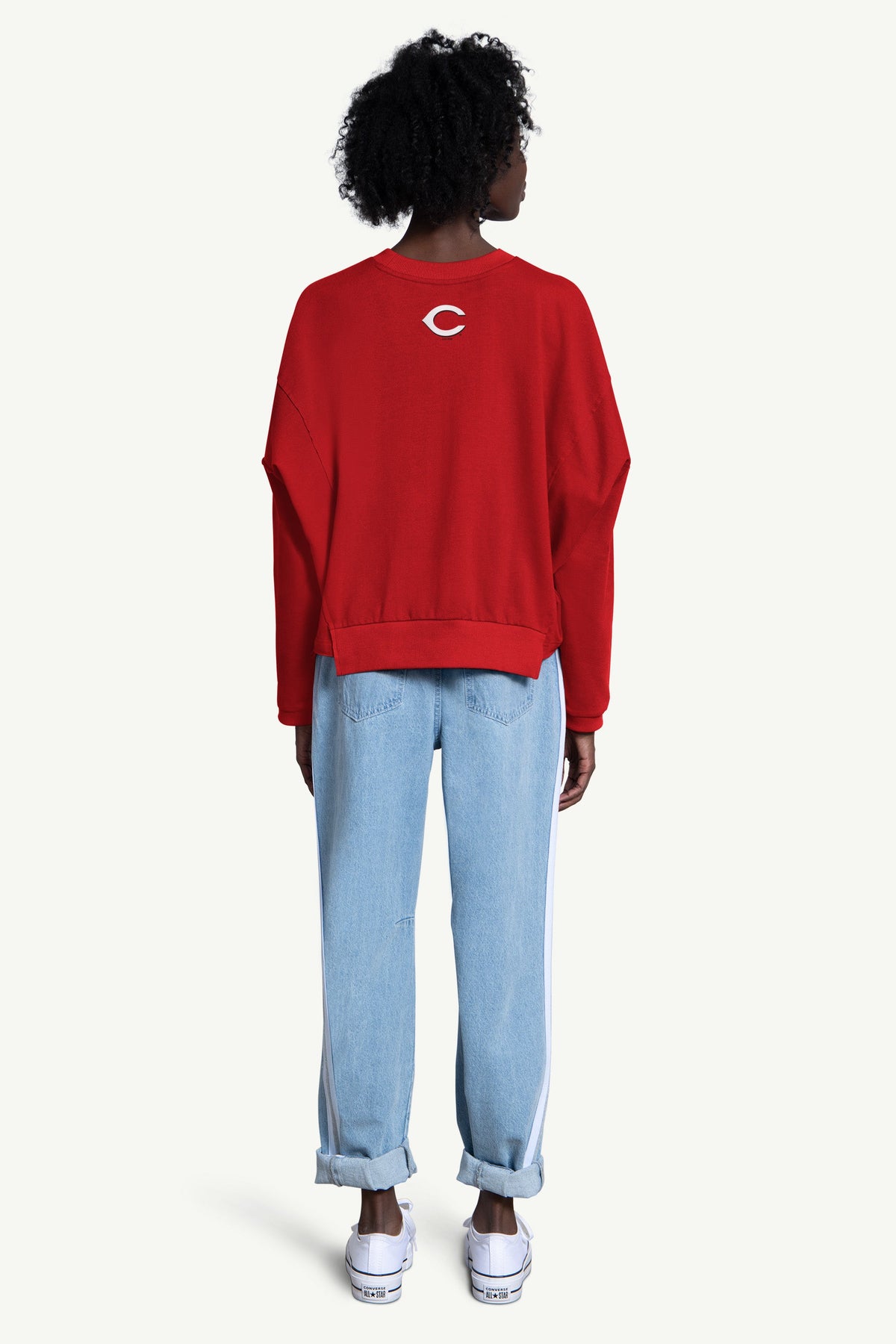 Starter Smart Buy | WOMENS CINCINNATI REDS CREW NECK SWEATSHIRT