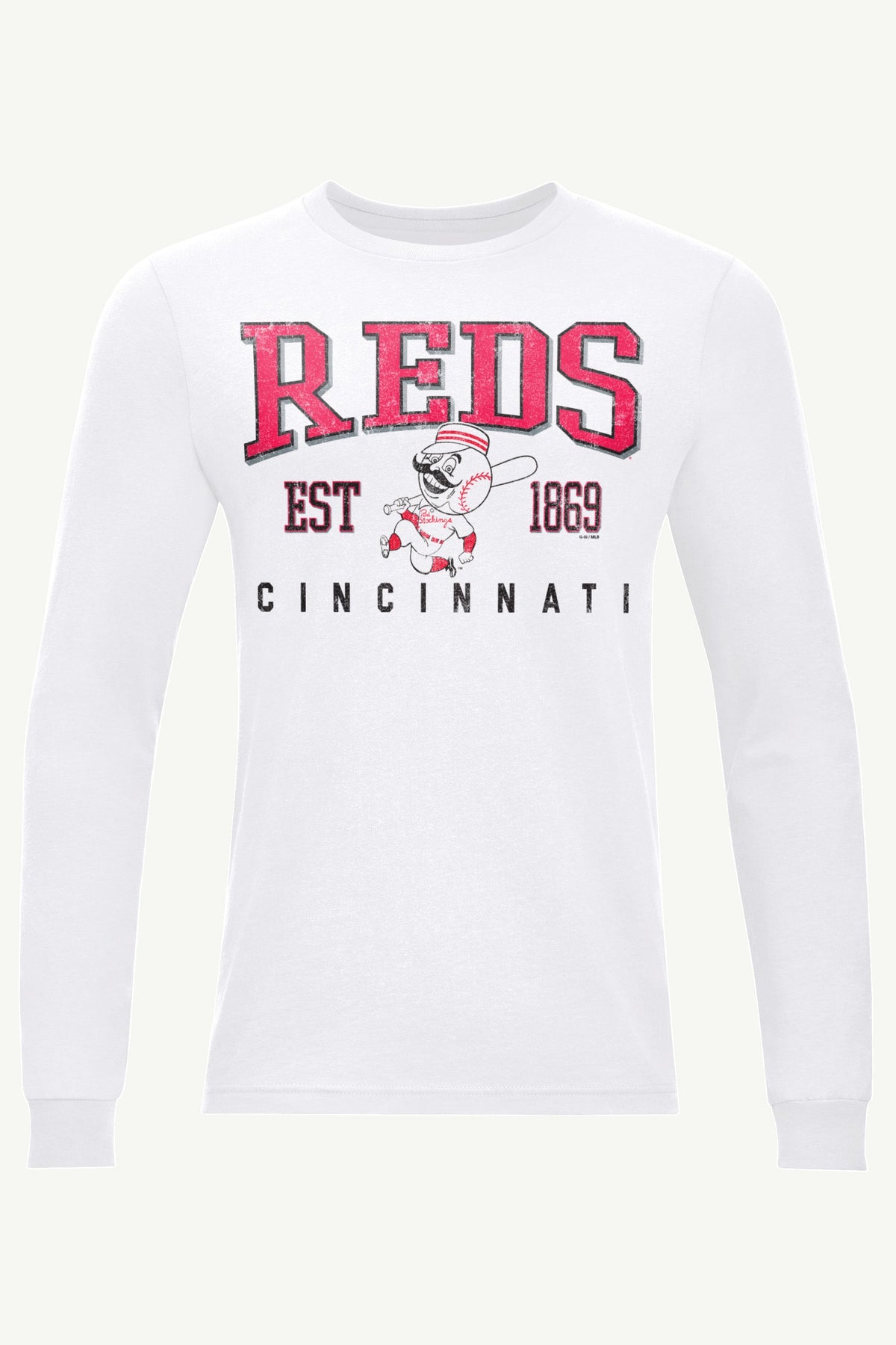 Starter Customer Favorite | MENS CINCINNATI REDS RETRO LONG SLEEVE T SHIRT