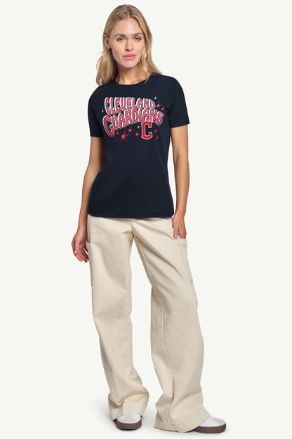 Starter Great Value | WOMENS CLEVELAND GUARDIANS FIREWORKS T SHIRT