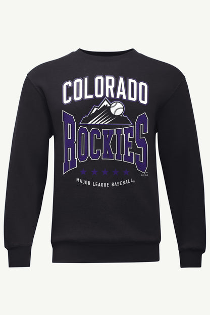Starter Best Seller | MENS COLORADO ROCKIES CENTER SQUEEZE SWEATSHIRT
