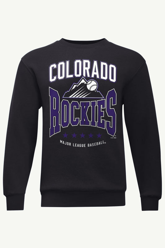 Starter Best Seller | MENS COLORADO ROCKIES CENTER SQUEEZE SWEATSHIRT