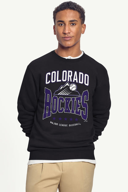 Starter Best Seller | MENS COLORADO ROCKIES CENTER SQUEEZE SWEATSHIRT
