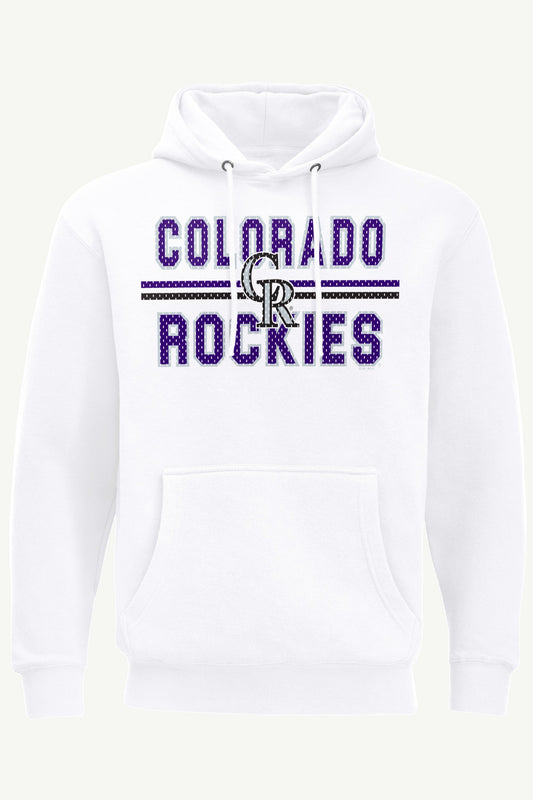 Starter Classic | MENS COLORADO ROCKIES MESH LOOK HOODIE