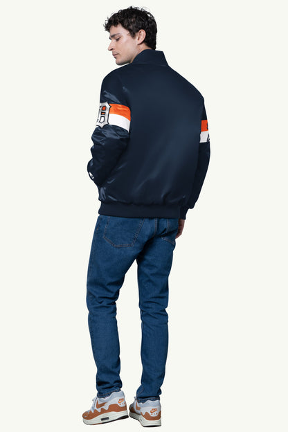 Starter Hot Sale | MENS DETROIT TIGERS TRIPLE OPTION SATIN VARSITY JACKET