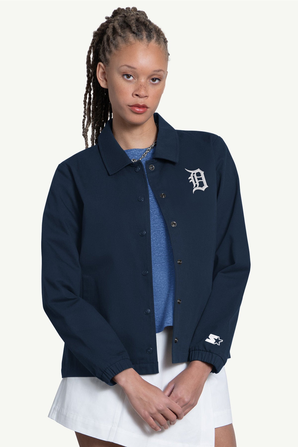Starter Everyday | WOMENS DETROIT TIGERS COACHES JACKET