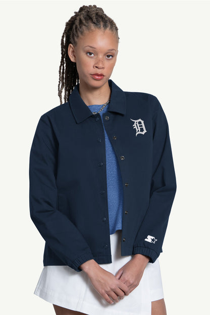Starter Everyday | WOMENS DETROIT TIGERS COACHES JACKET