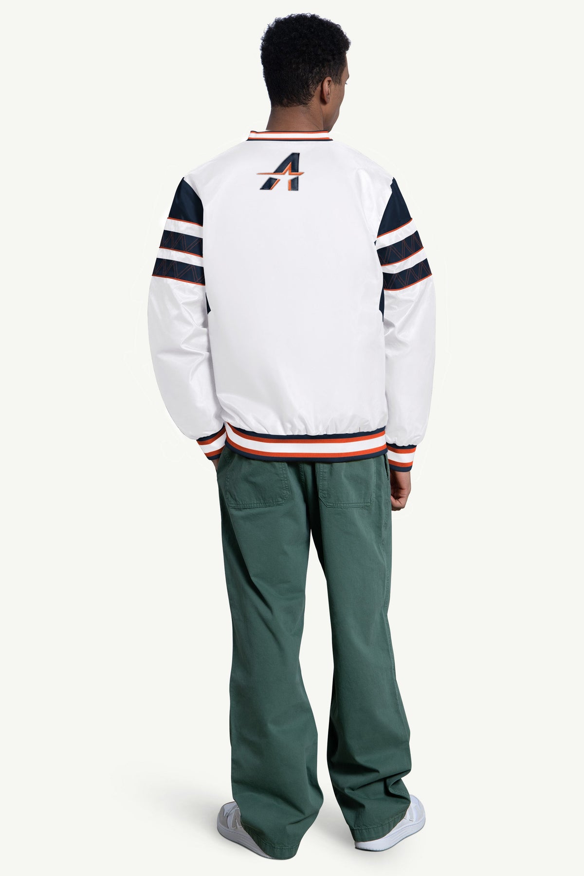 Starter Exclusive | MENS HOUSTON ASTROS ENFORCER V-NECK PULLOVER JACKET