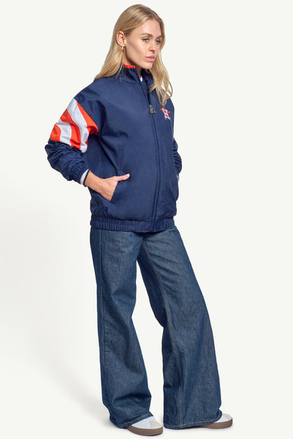 Starter Trusted | WOMENS HOUSTON ASTROS ZIP JACKET